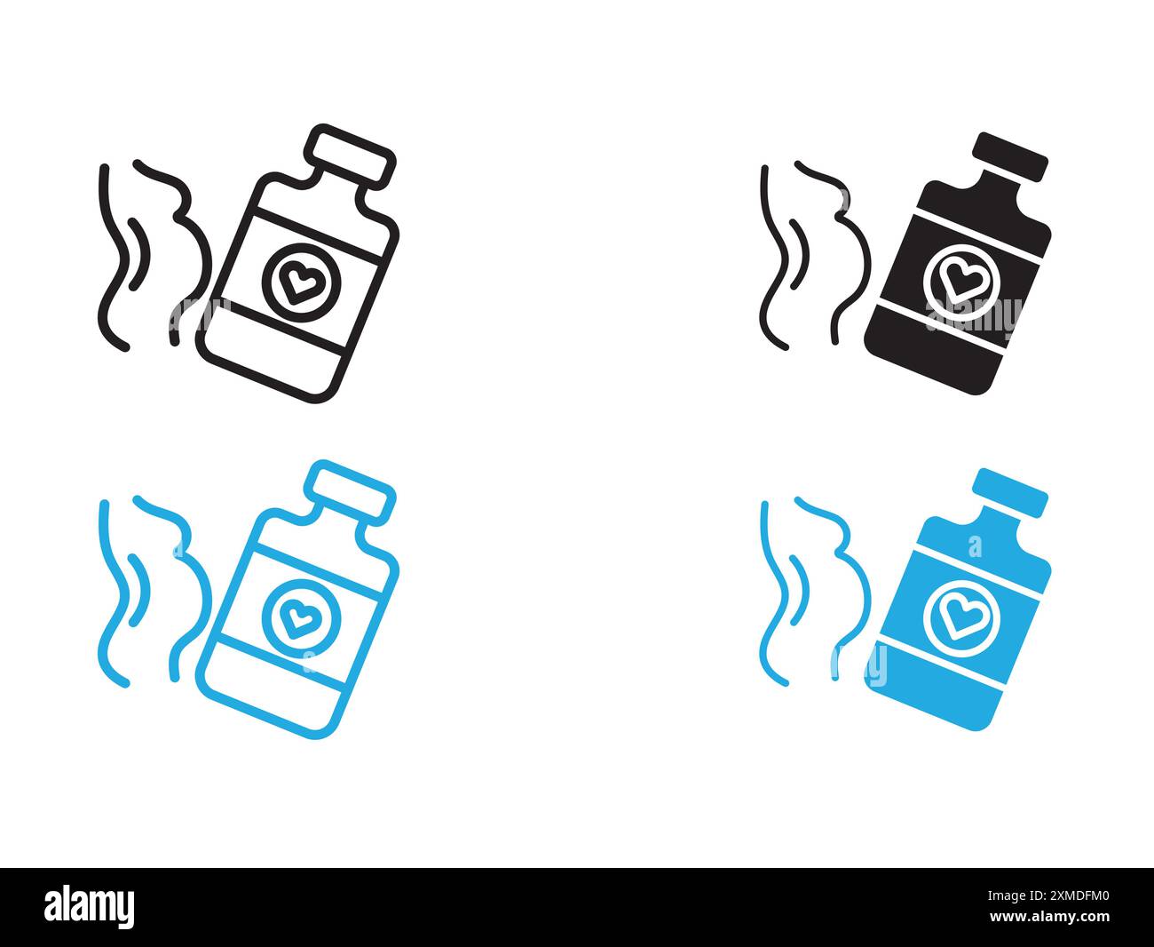 Suppléments pour la marque de logo de ligne vectorielle d'icône de femmes enceintes ou le style de contour de collection de jeu de symboles Illustration de Vecteur