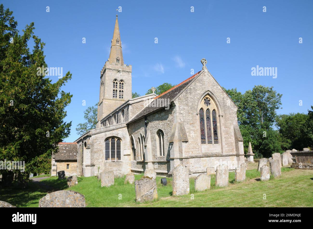 Église Saint-Michel, Great Giddington, Cambridgeshire Banque D'Images