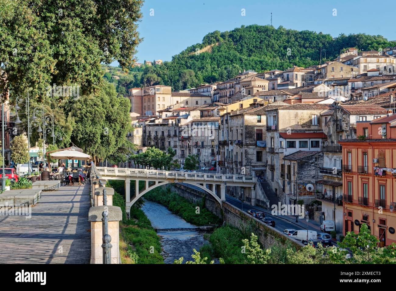 Vieille ville de Cosenza, capitale et centre culturel de la province du même nom dans la région de Calabre. Italie, Europe du Sud Banque D'Images