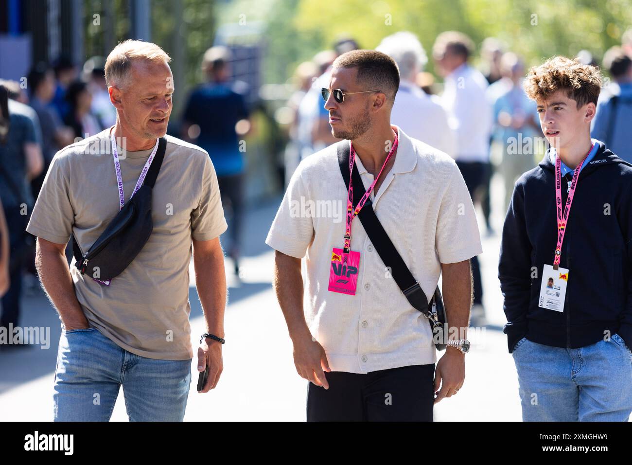 HAZARD Eden, portrait lors du Rolex Grand Prix de Belgique de formule 1 2024, 14ème manche du Championnat du monde de formule 1 2024 du 26 au 28 juillet 2024 sur le circuit de Spa-Francorchamps, à Stavelot, Belgique - photo Joao Filipe/DPPI crédit : DPPI Media/Alamy Live News Banque D'Images