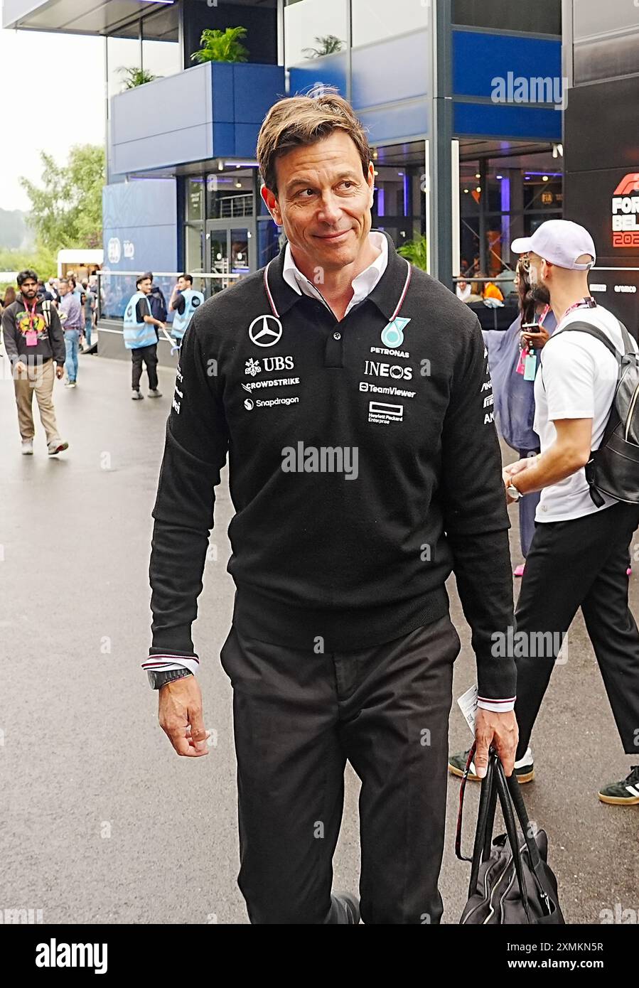 27.07.2024, circuit de Spa-Francorchamps, Spa-Francorchhamps, formule 1 Rolex Grand Prix de Belgique 2024 , im Bild Teamchef und Geschäftsführer Toto Wolff (Mercedes-AMG Petronas F1 Team) crédit : Alessio de Marco/Alamy Live News Banque D'Images