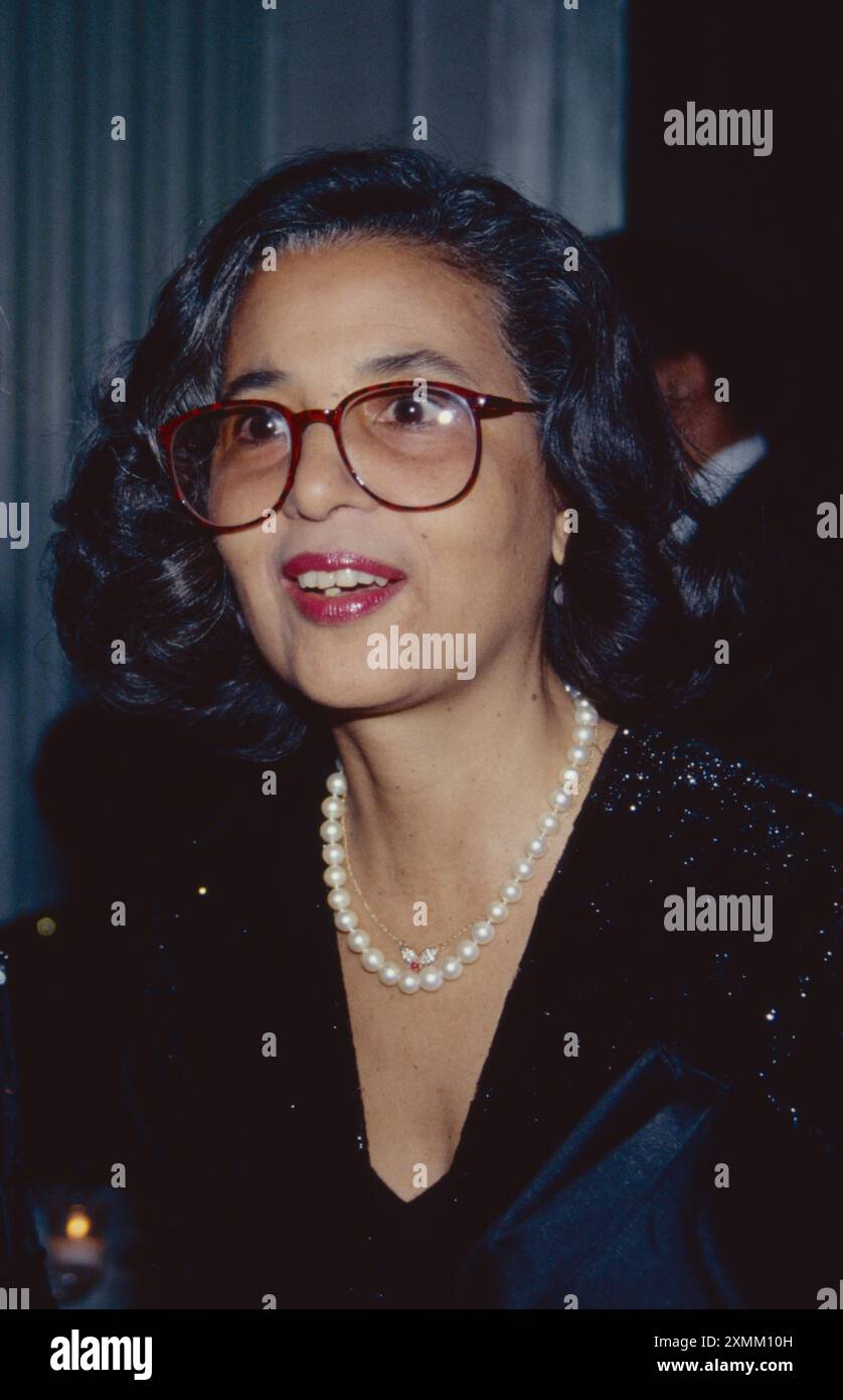 **FICHIER PHOTO** Gail Lumet Buckley est décédée. Gail Lumet Buckley, fille de Lena Horne, assiste au Lennox Hill Hospital Humanitarian Awards en l'honneur de Lena Horne au Waldorf Astoria à New York le 21 octobre 1991. Crédit photo : Henry McGee/MediaPunch Banque D'Images