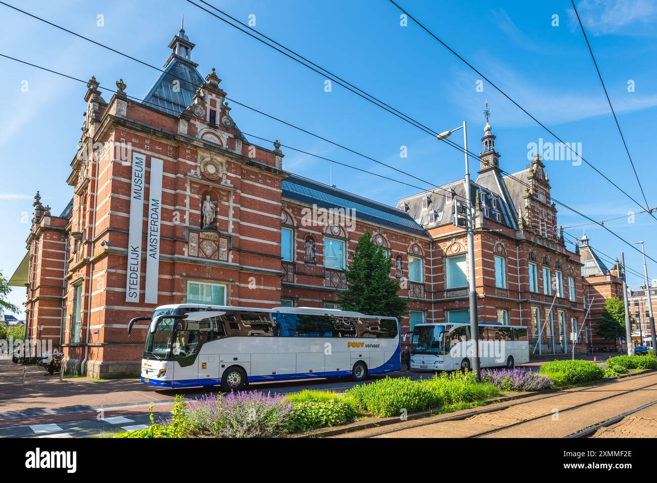 13 juin 2024 : Stedelijk Museum Amsterdam, Musée municipal d'Amsterdam, un musée d'art moderne, d'art contemporain et de design du début du XXe siècle Banque D'Images