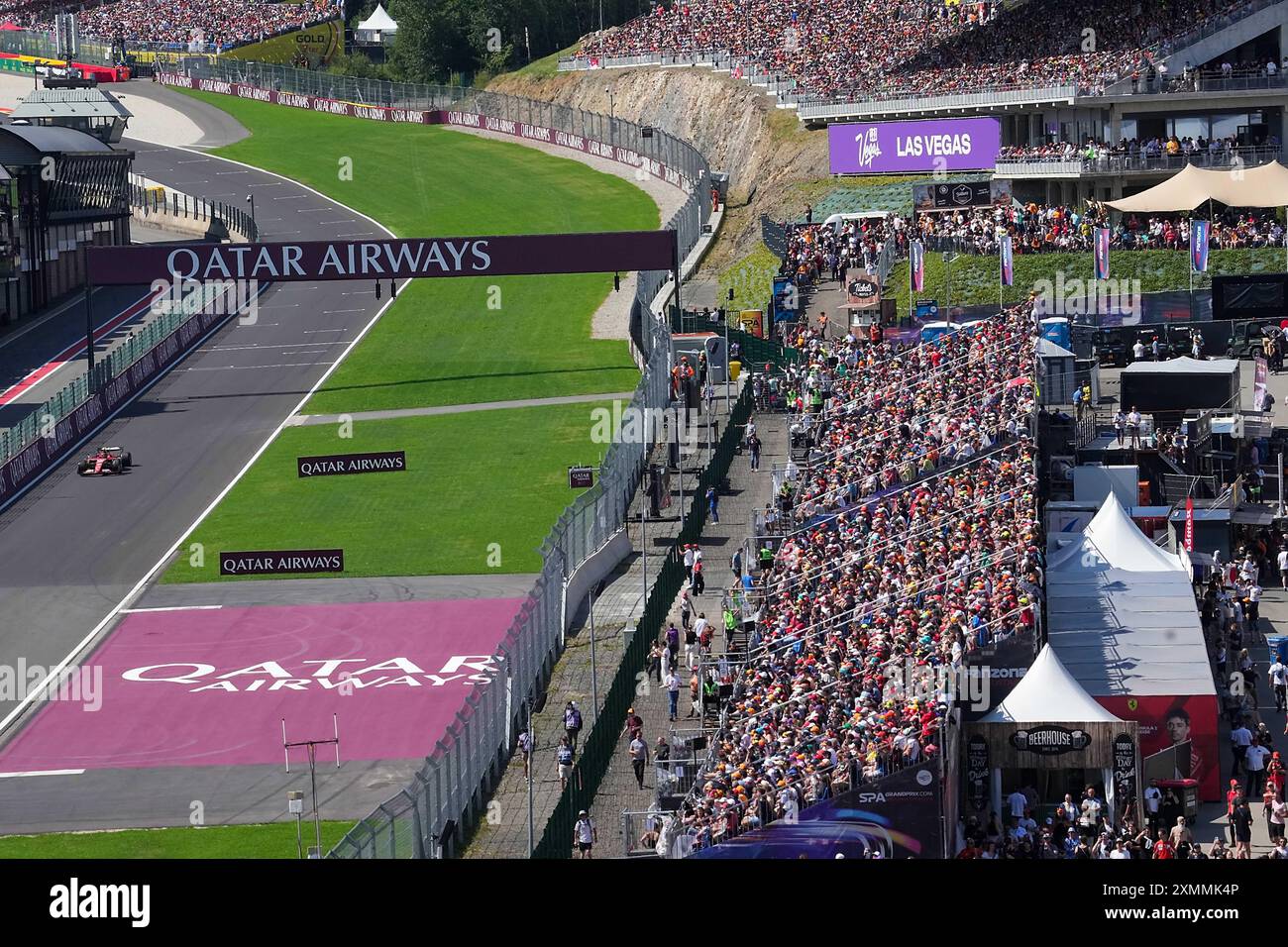 28.07.2024, circuit de Spa-Francorchamps, Spa-Francorchhamps, formule 1 Rolex Grand Prix de Belgique 2024 , im Bild Charles Leclerc (MCO), Scuderia Ferrari HP (photo Alessio de Marco/Sipa USA) Banque D'Images