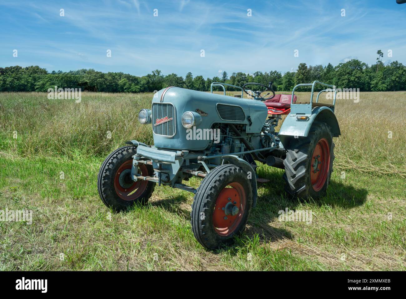 Historic Eicher EM 295 Panther tracteur, cylindrée , 1536-1689, CH, 19-22, année de construction, 1959-1969 Banque D'Images