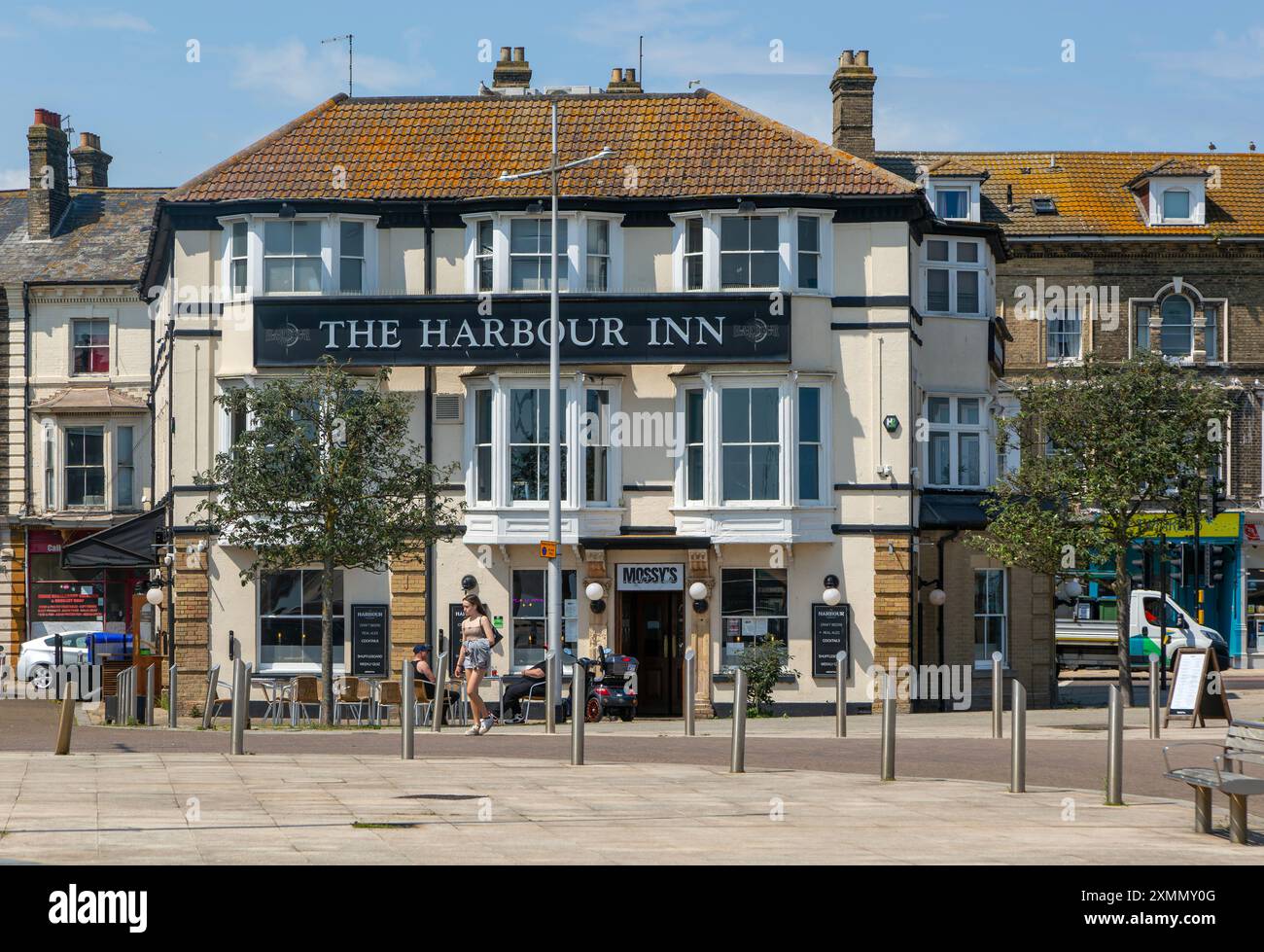 The Harbour Inn pub public House, Lowestoft, Suffolk, Angleterre, Royaume-Uni Banque D'Images