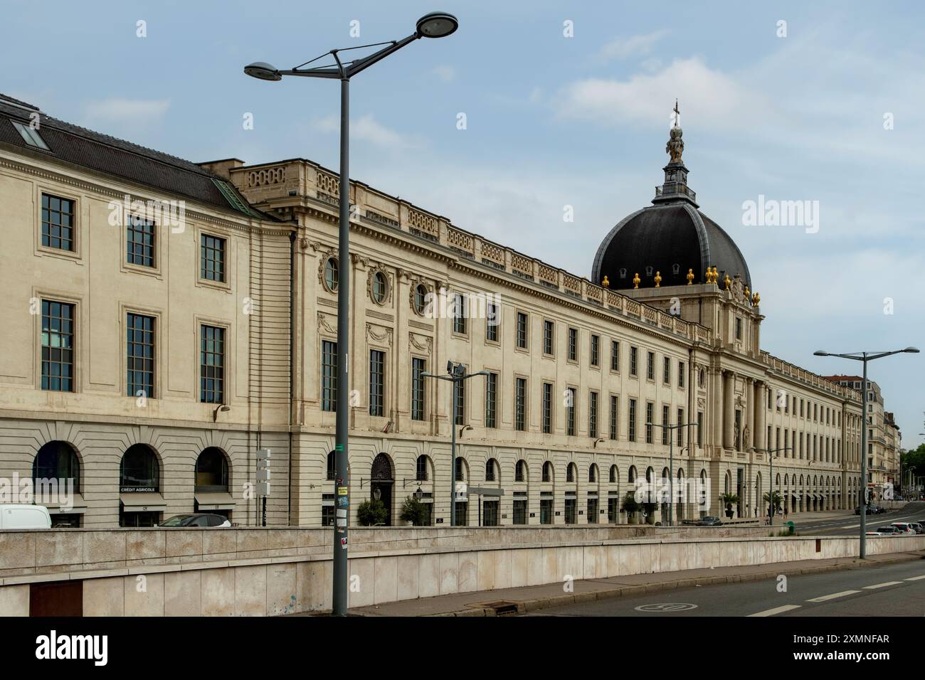 Hôtel-Dieu, Lyon, Rhône, France Banque D'Images