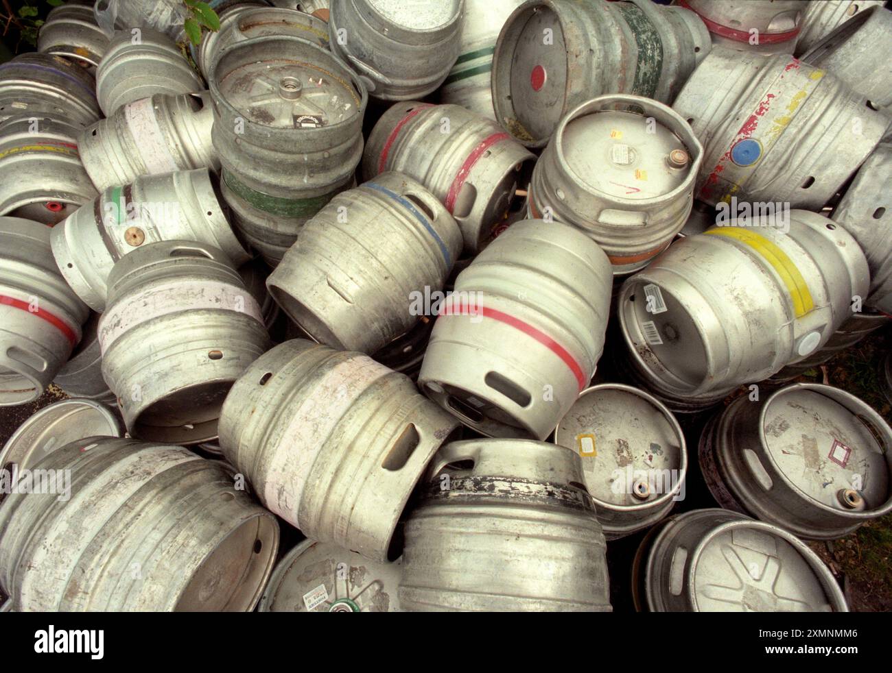 Barils de bière photo de Roger Bamber Banque D'Images