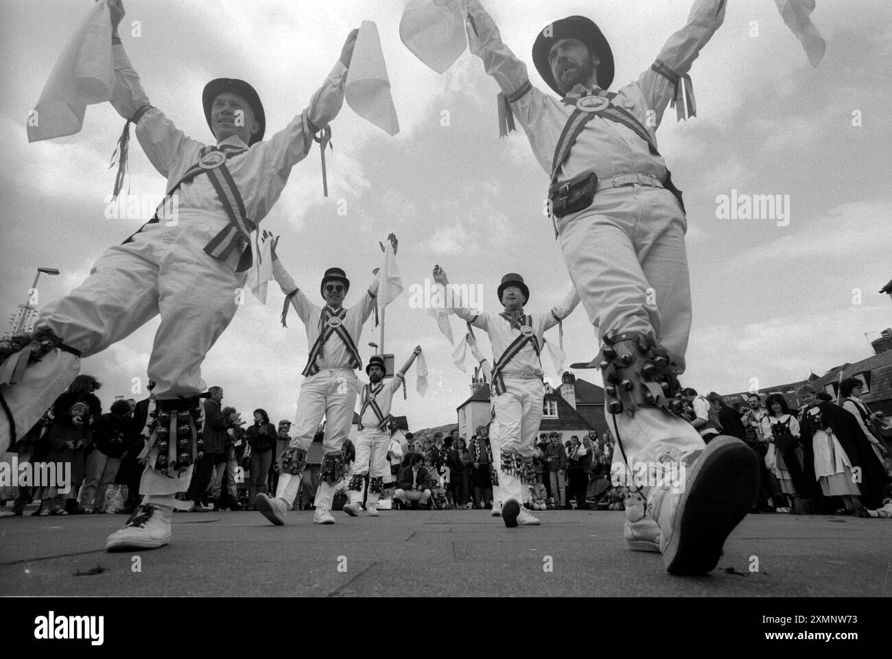 Danseurs Morris ? Non datée ???photo de Roger Bamber Banque D'Images