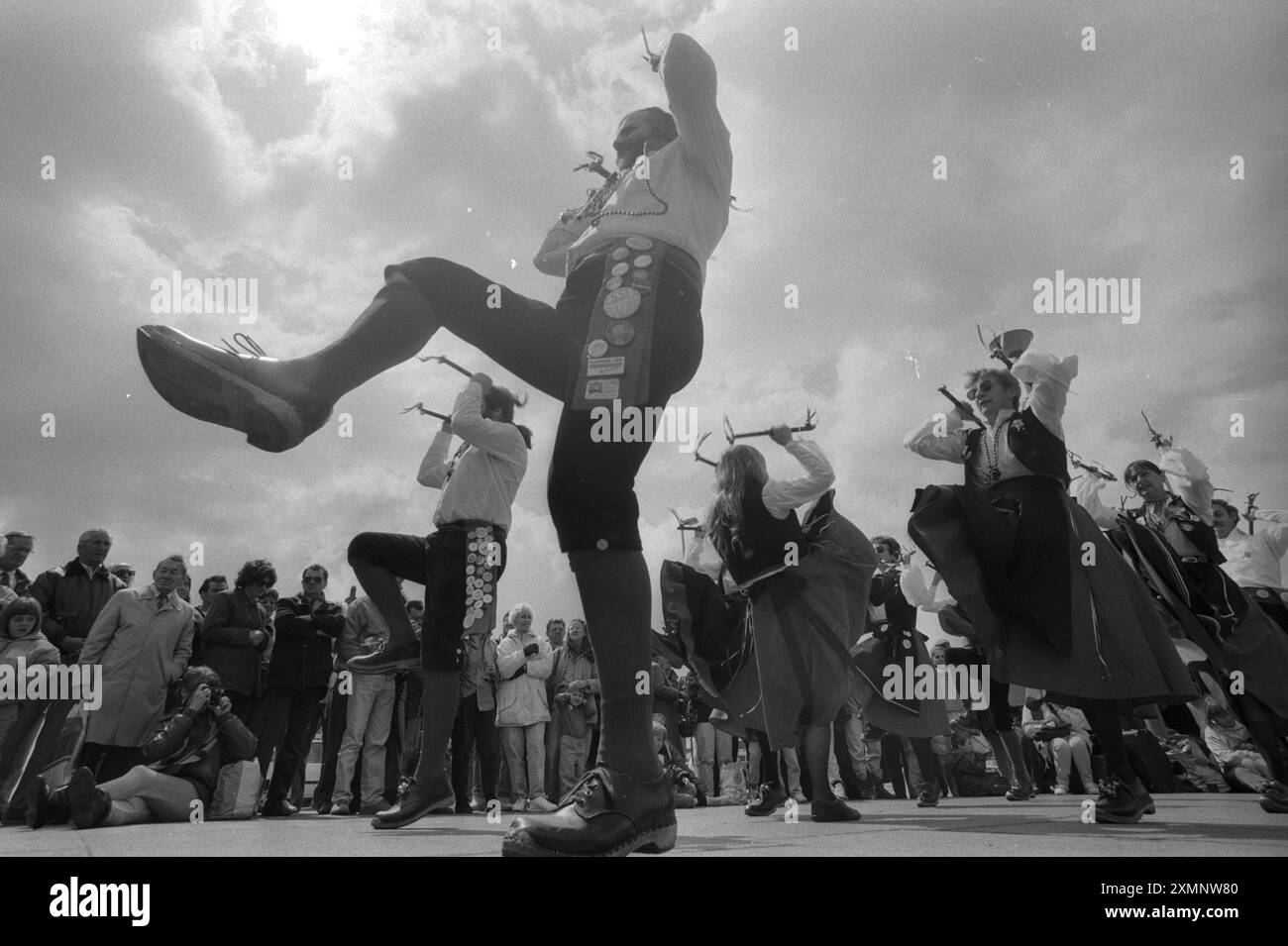 Danseurs Morris ? Non datée ???photo de Roger Bamber Banque D'Images