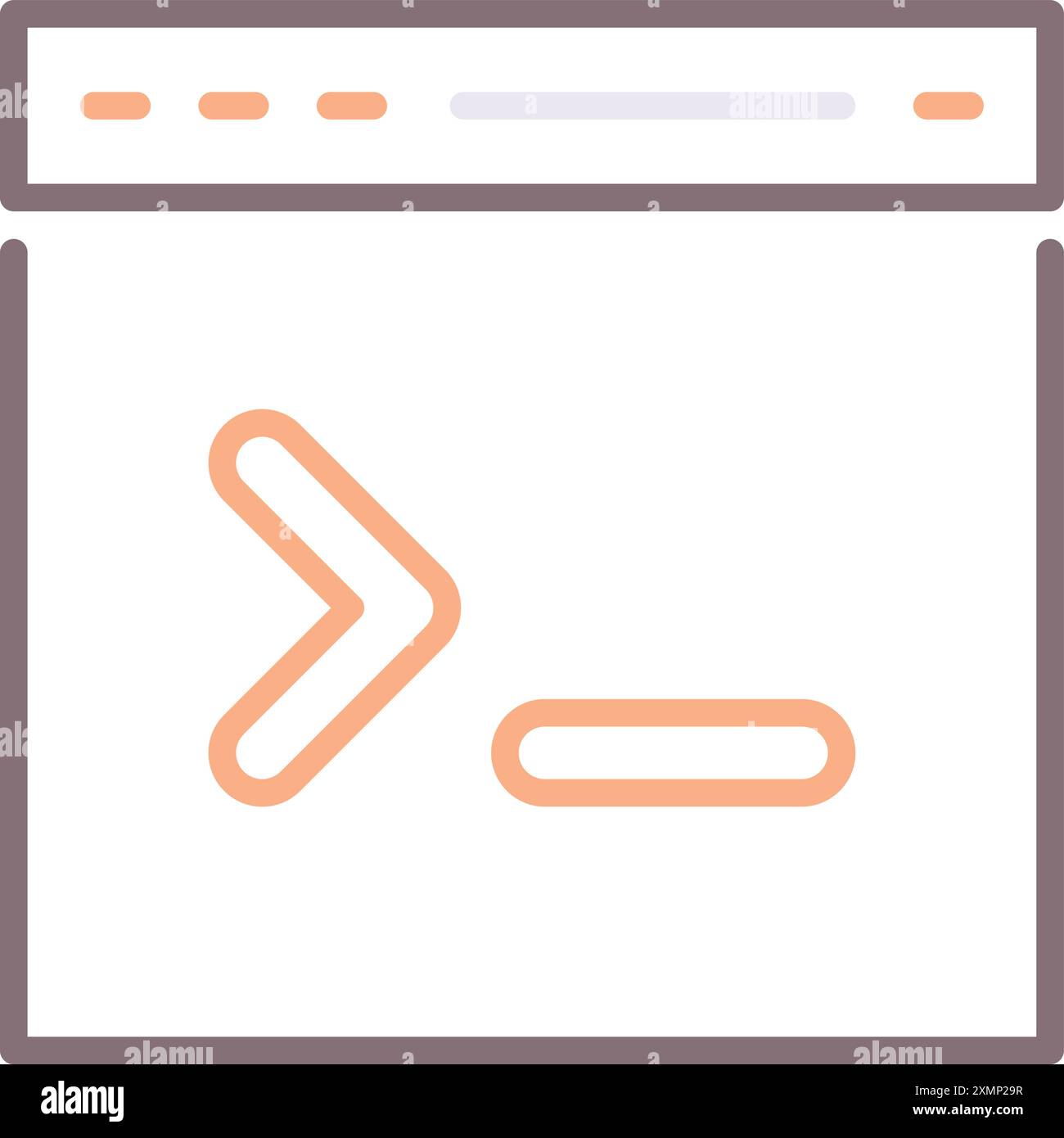 Commande de console Illustration de Vecteur