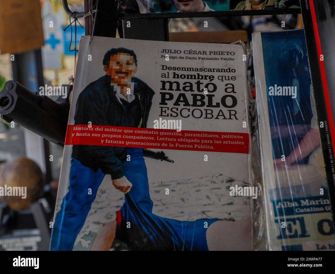 DORADAL, COLOMBIE - 08 JUILLET 2024 la Tienda de Pablo, musée de la boutique touristique Escobar Banque D'Images