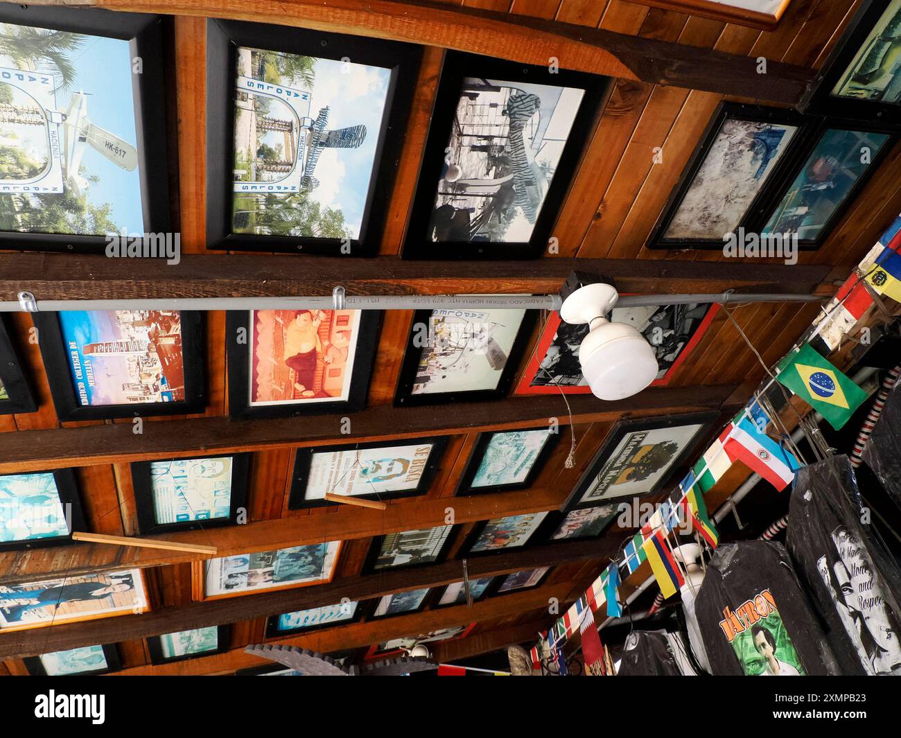 DORADAL, COLOMBIE - 08 JUILLET 2024 la Tienda de Pablo, musée de la boutique touristique Escobar Banque D'Images