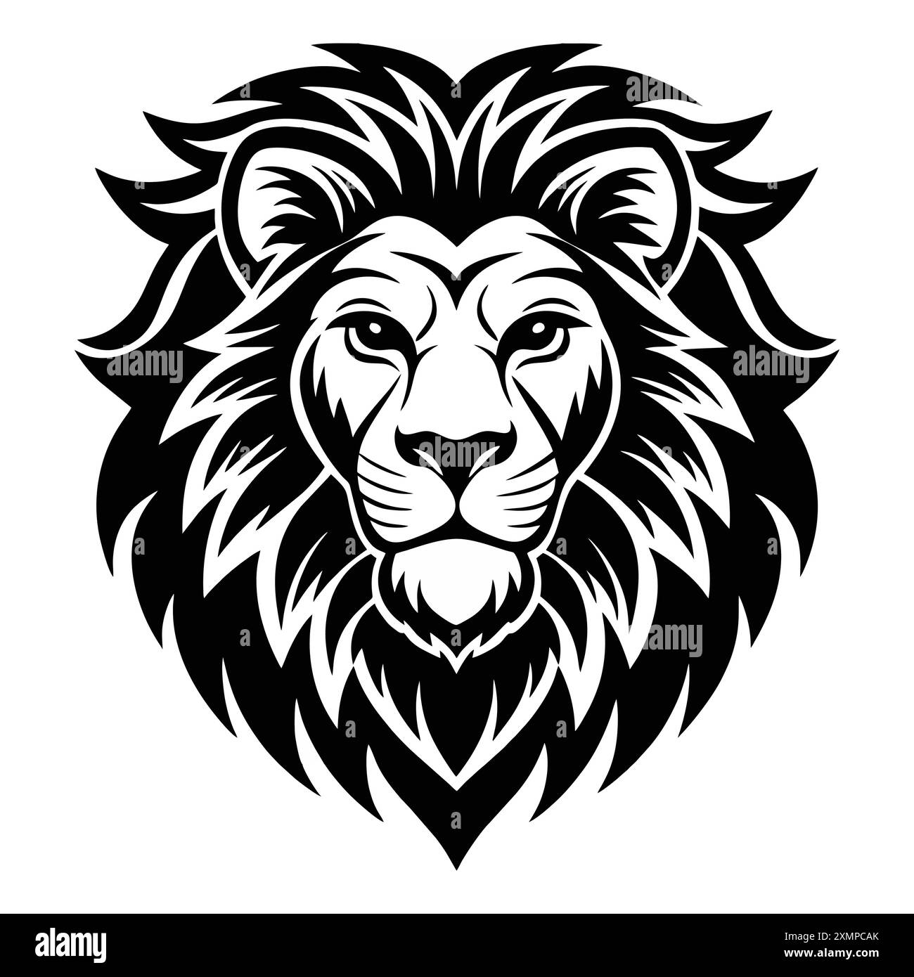 Barbary Lion - logo vectoriel de haute qualité - illustration vectorielle idéal pour le vecteur graphique de T-shirt Illustration de Vecteur