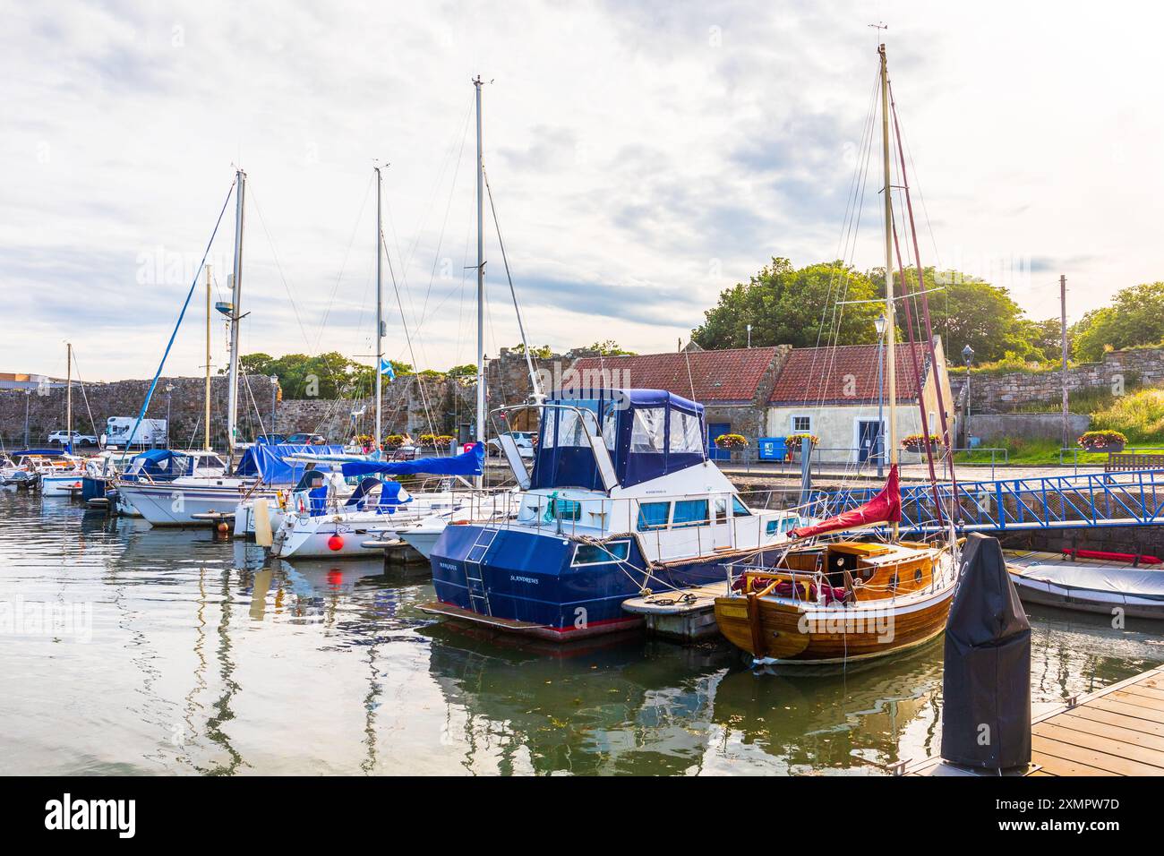 Port de St Andrews, St Andrews, Fife, Écosse, Royaume-Uni Banque D'Images