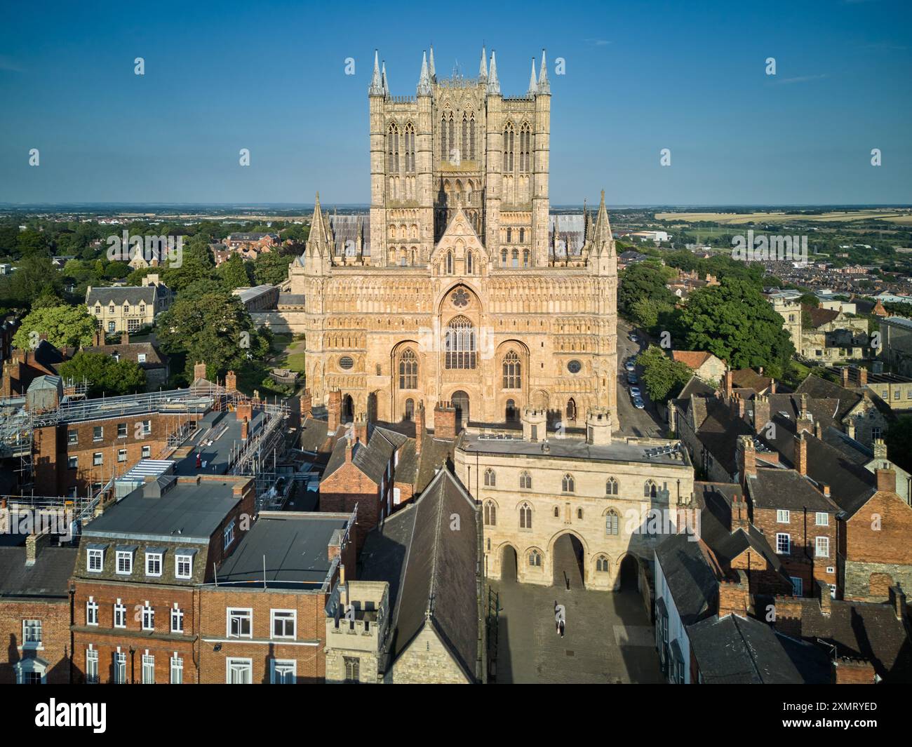 ©Phil Crow 2024 www.philcrow.comLincoln Cathedral, située dans le Lincolnshire, en Angleterre, est un exemple étonnant de l'architecture gothique. Construit à partir de 1 Banque D'Images