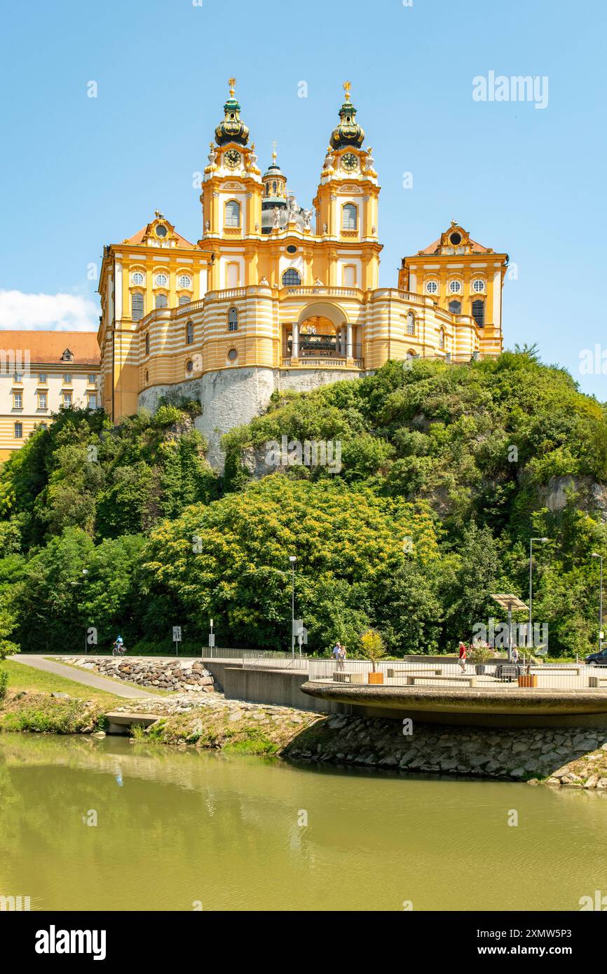 Stift Melk, Melk, Autriche Banque D'Images