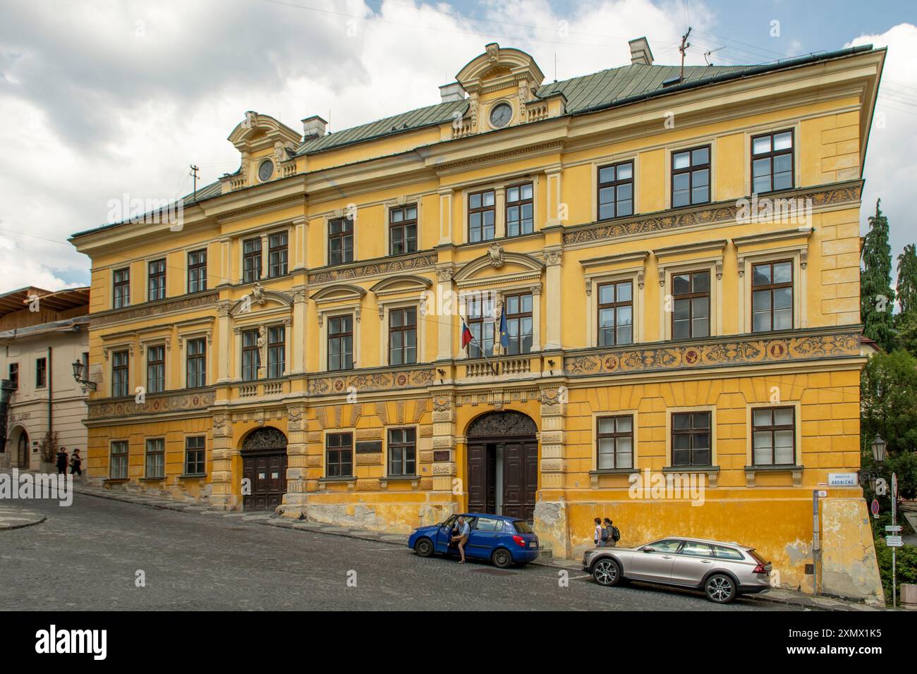 Central Mining Archive Building, Banska Stiavnica, Slovaquie Banque D'Images