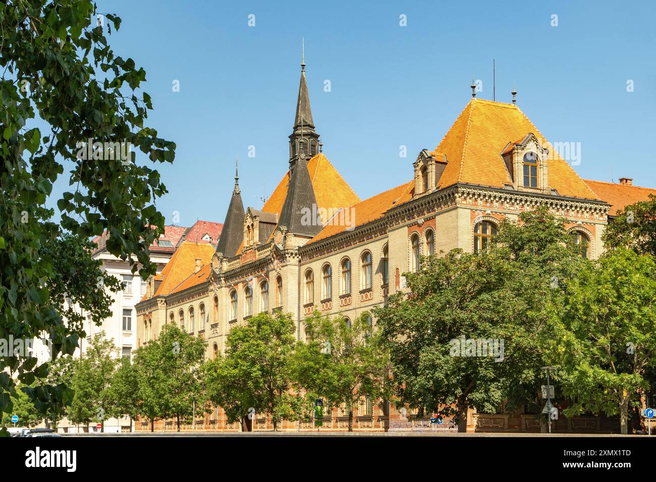 Bâtiment du Collège de technologie, Bratislava, Slovaquie Banque D'Images