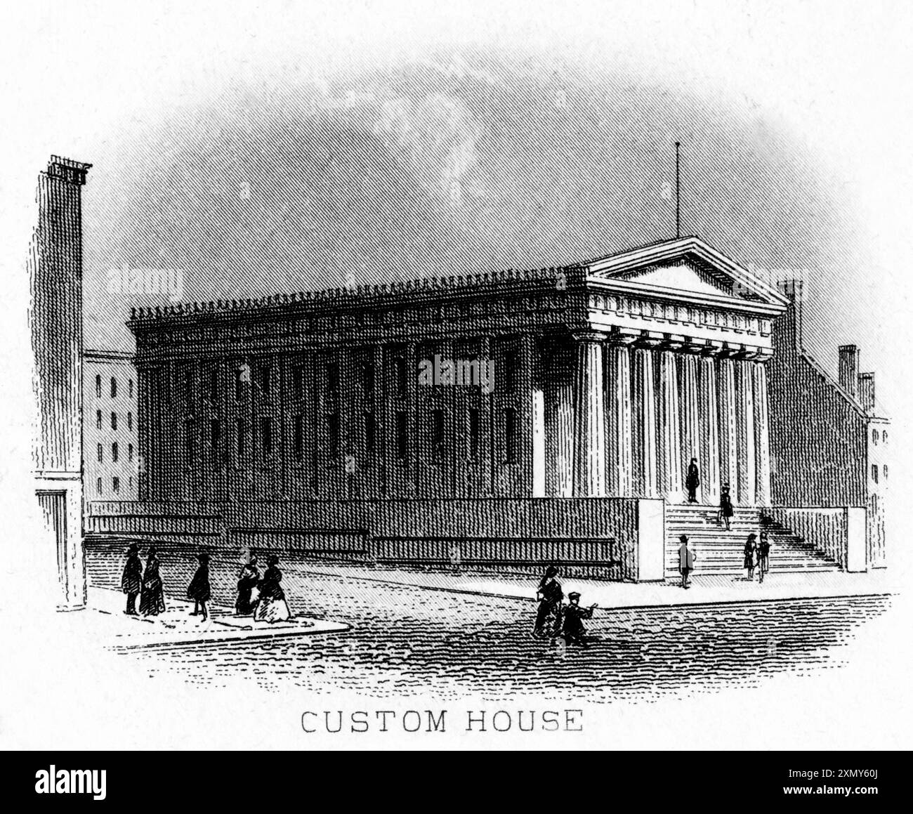 Custom House, New York, États-Unis Banque D'Images