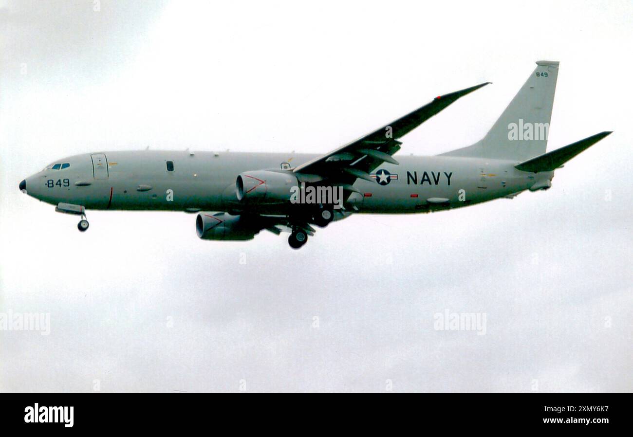 Boeing P-8A Poséidon 168849 Banque D'Images