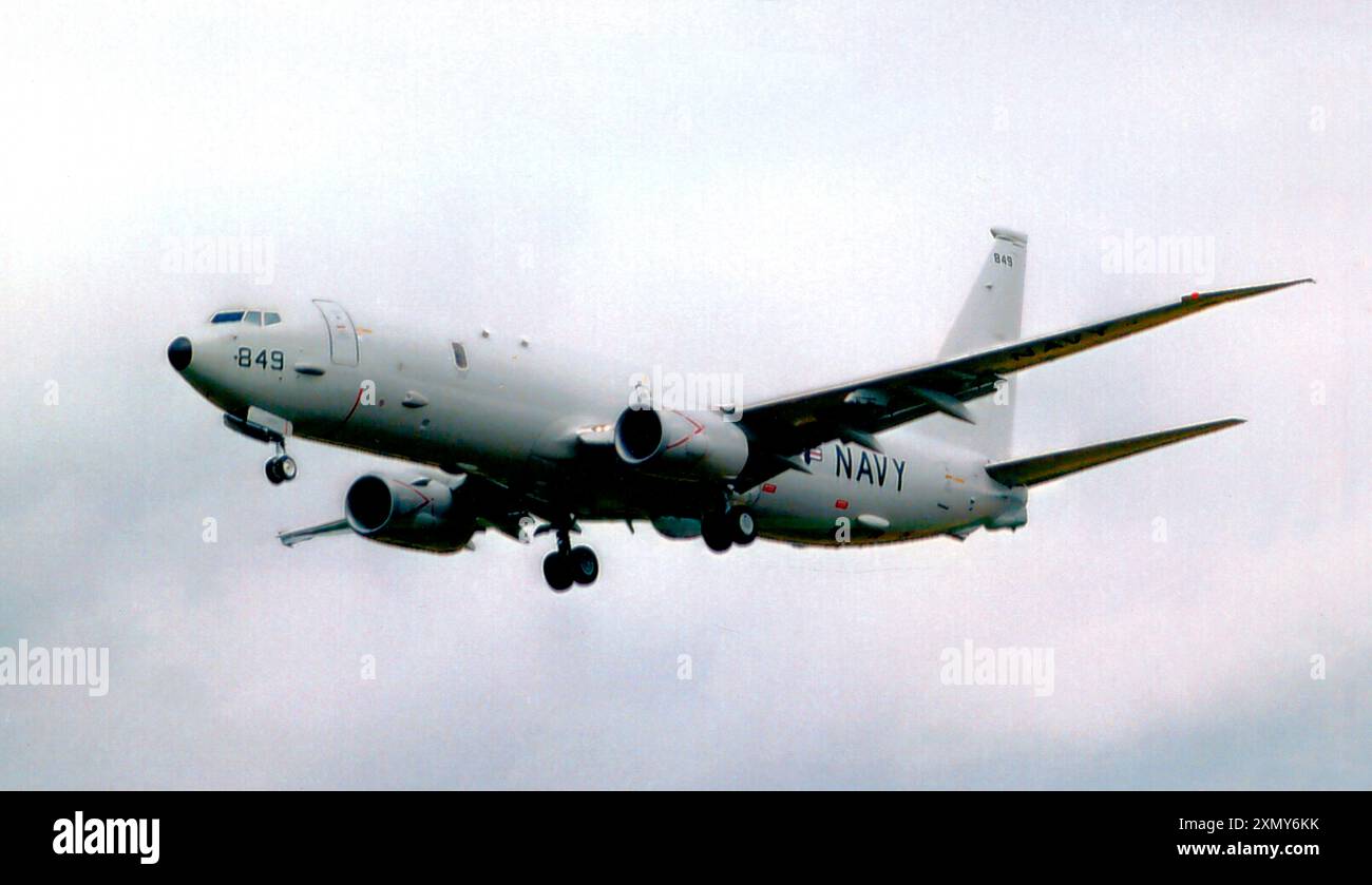 Boeing P-8A Poséidon 168849 Banque D'Images