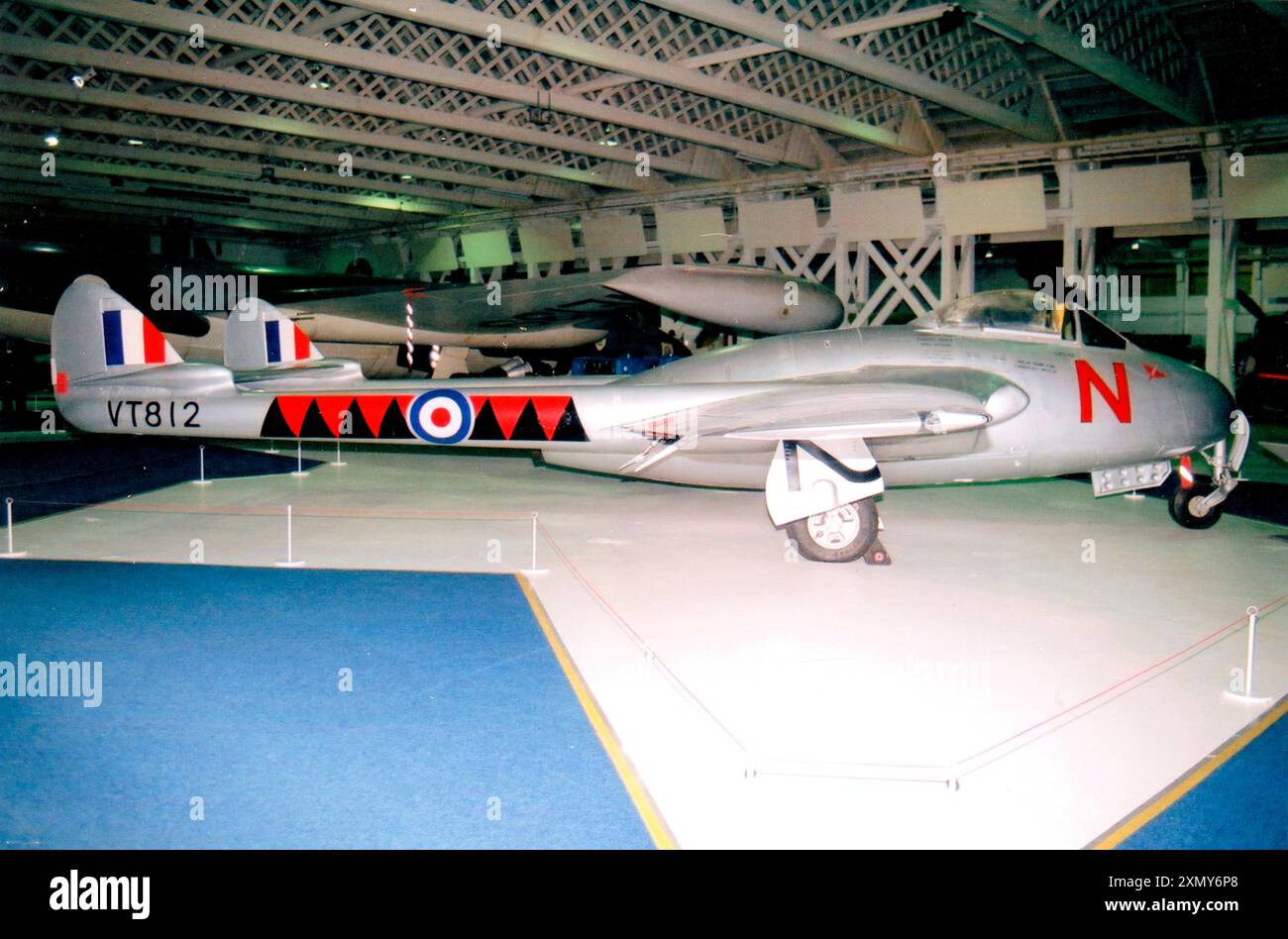 De Havilland DH.100 Vampire F.3 7200M / VT812 / N Banque D'Images