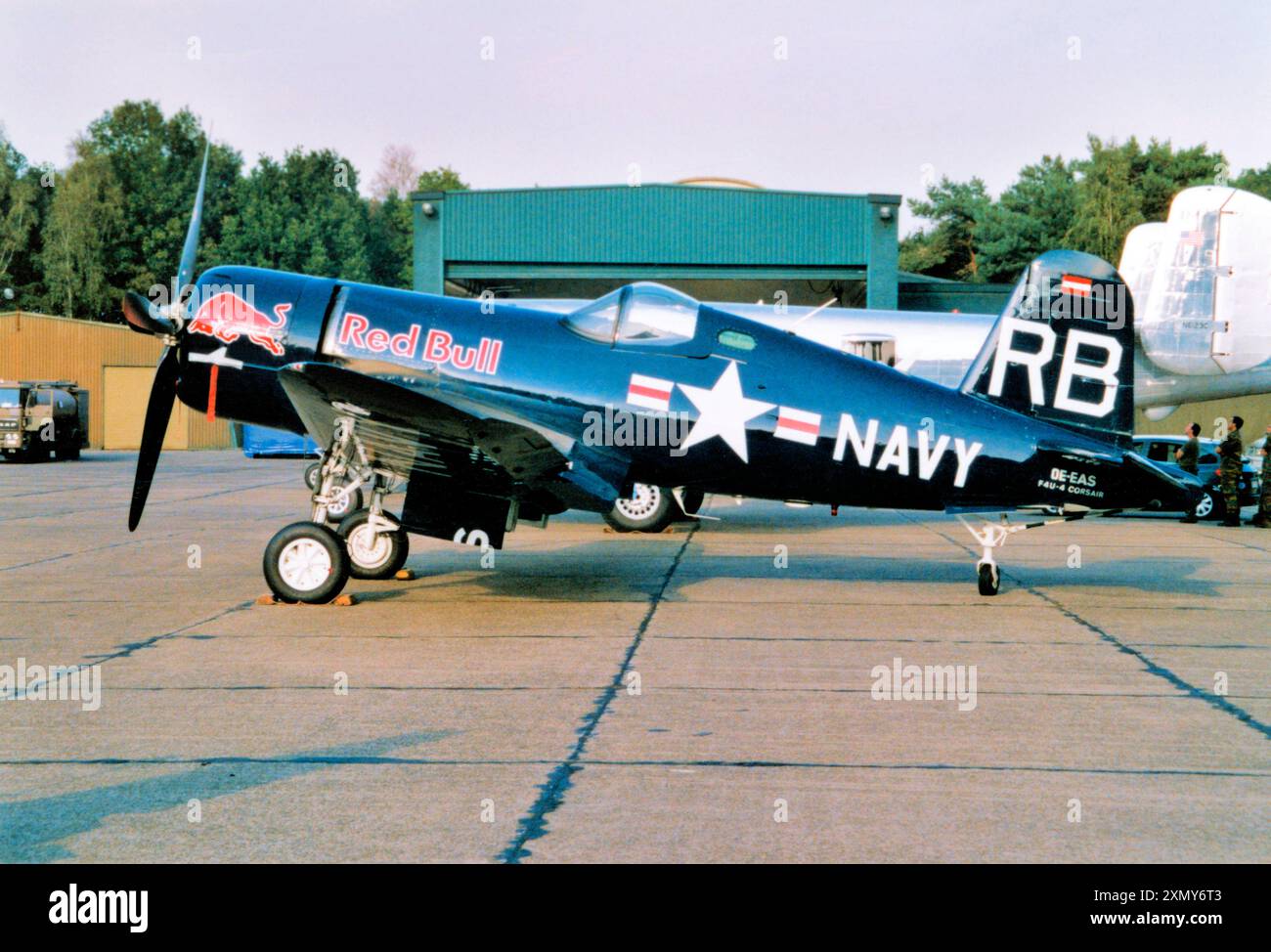 Vought F4U-4 Corsair OE-EAS Banque D'Images