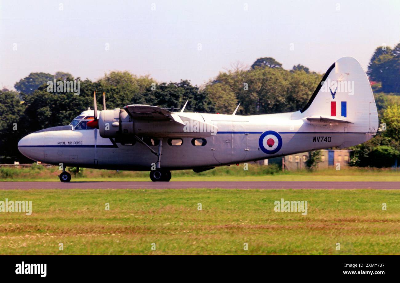 Percival Pembroke C.1 G-BNPH / WV740 Banque D'Images