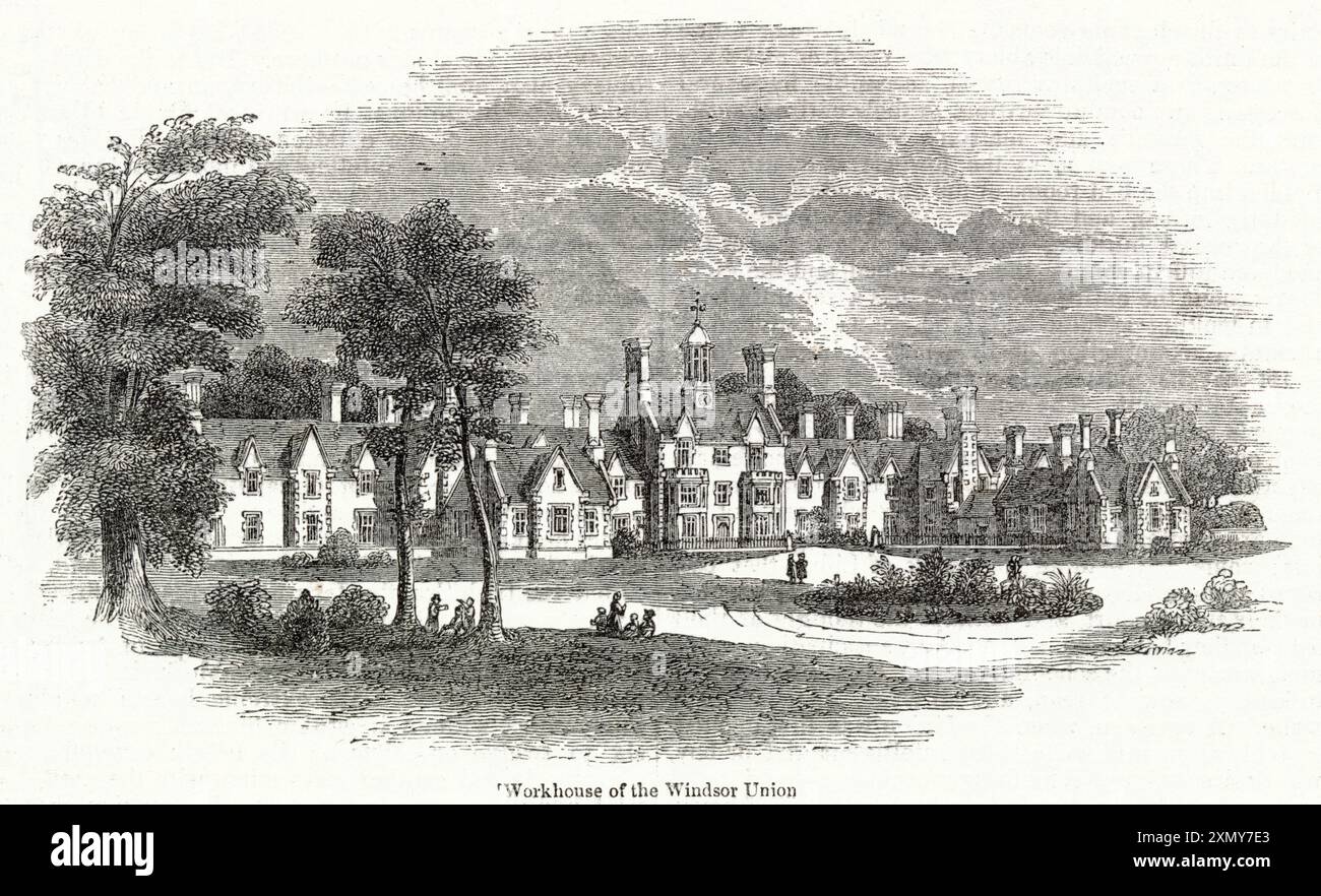 Windsor Union Workhouse, Berkshire Banque D'Images