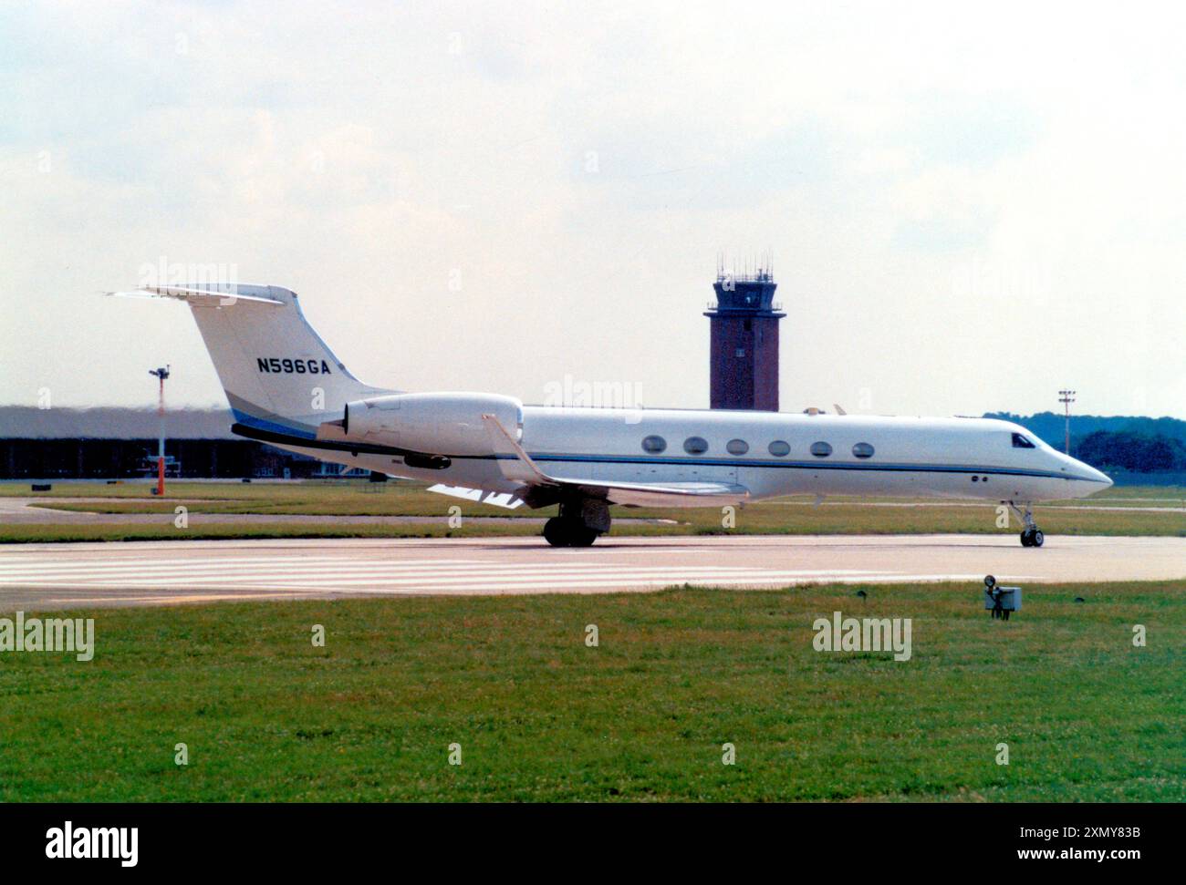 Gulfstream Aerospace G-V N596GA Banque D'Images