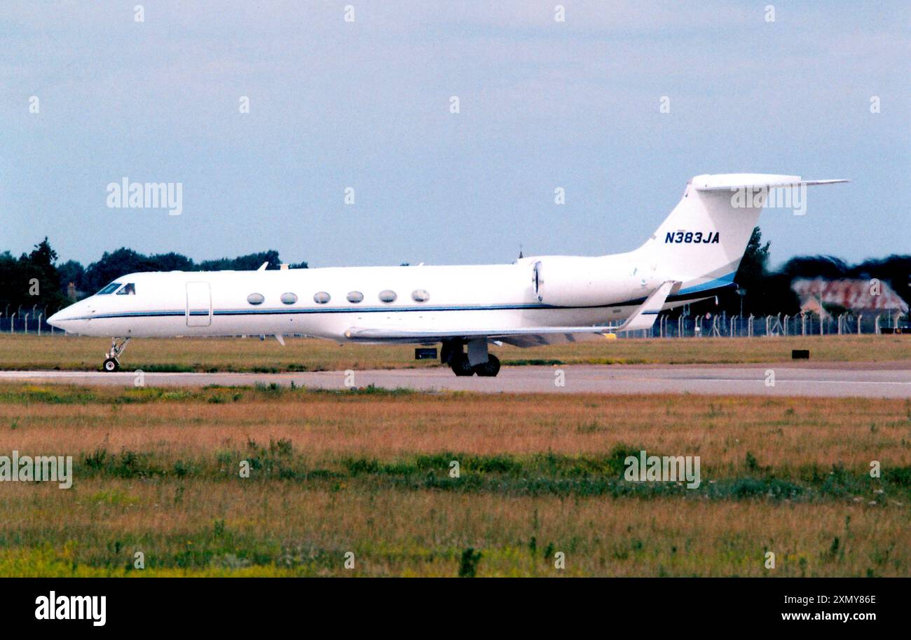 Gulfstream Aerospace G-V N383JA Banque D'Images