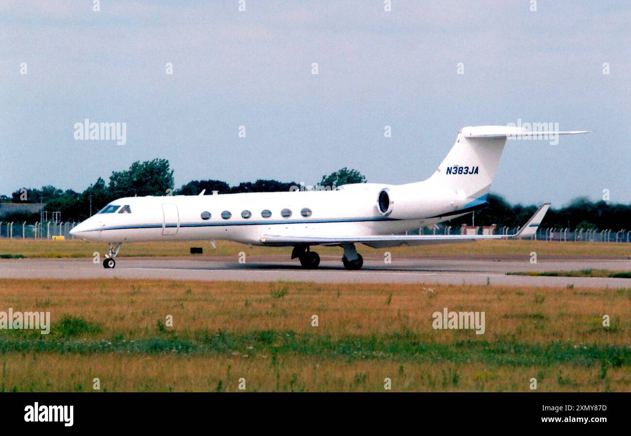 Gulfstream Aerospace G-V N383JA Banque D'Images