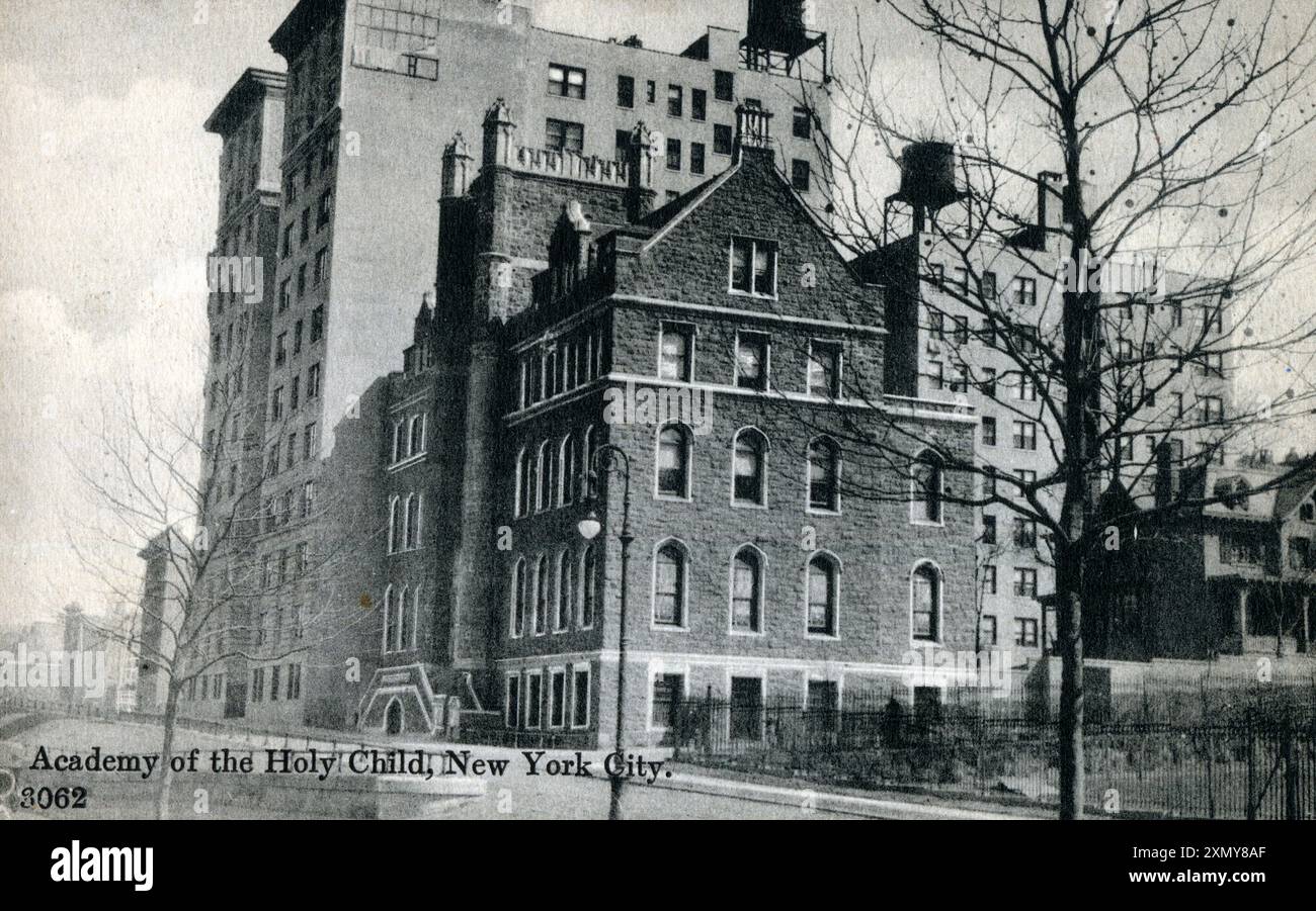 Academy of the Holy Child, New York City, NY, États-Unis Banque D'Images