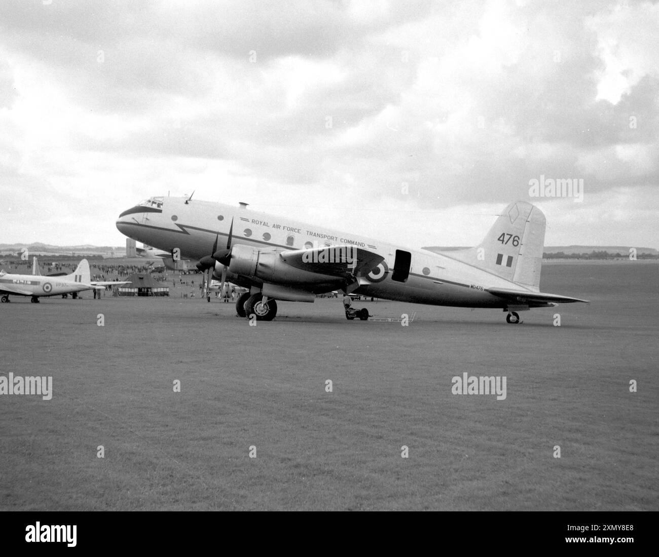Handley Handley page hastings avion de transport Banque d'images noir et blanc ...