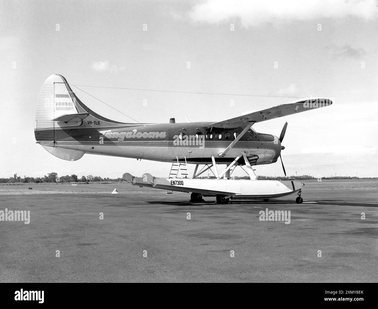 De Havilland Canada DHC-3 Otter Amphibian VH-TLS Banque D'Images