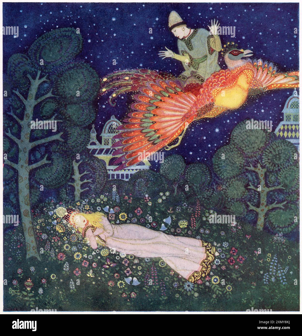 L'oiseau de feu Banque D'Images