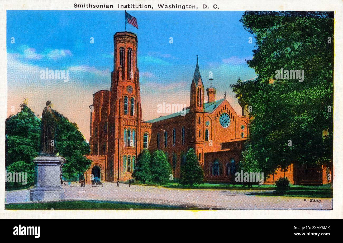 Smithsonian institution, Washington, D. C., États-Unis Banque D'Images