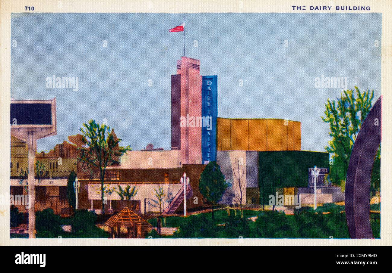 The Dairy Building - Chicago World's Fair Banque D'Images