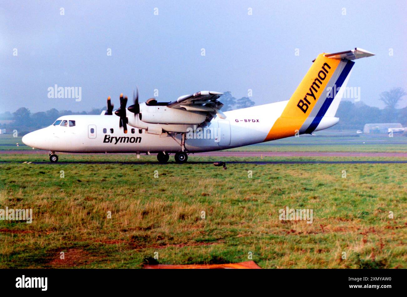 De Havilland Canada DHC-7 G-BPDX Banque D'Images