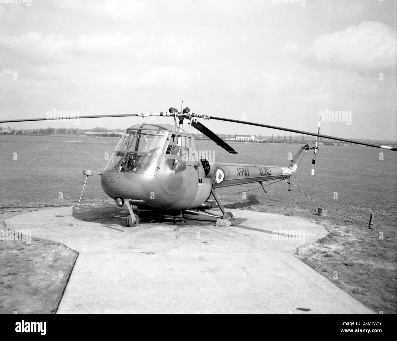 Saunders-Roe Skeeter AOP.12 XL813 Banque D'Images