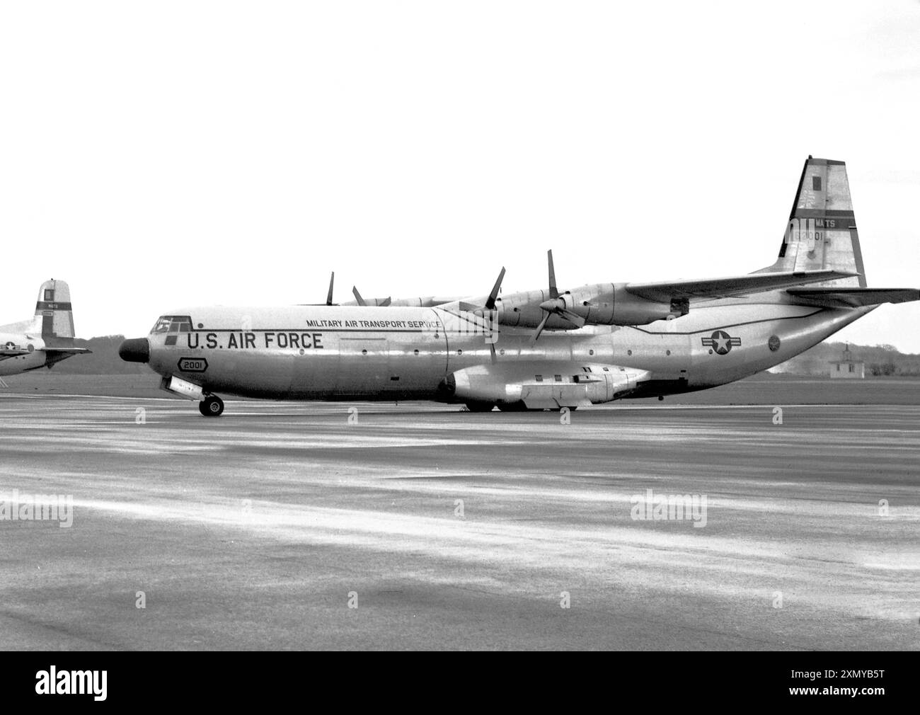 Douglas C-133A Cargomaster 56-2001 Banque D'Images