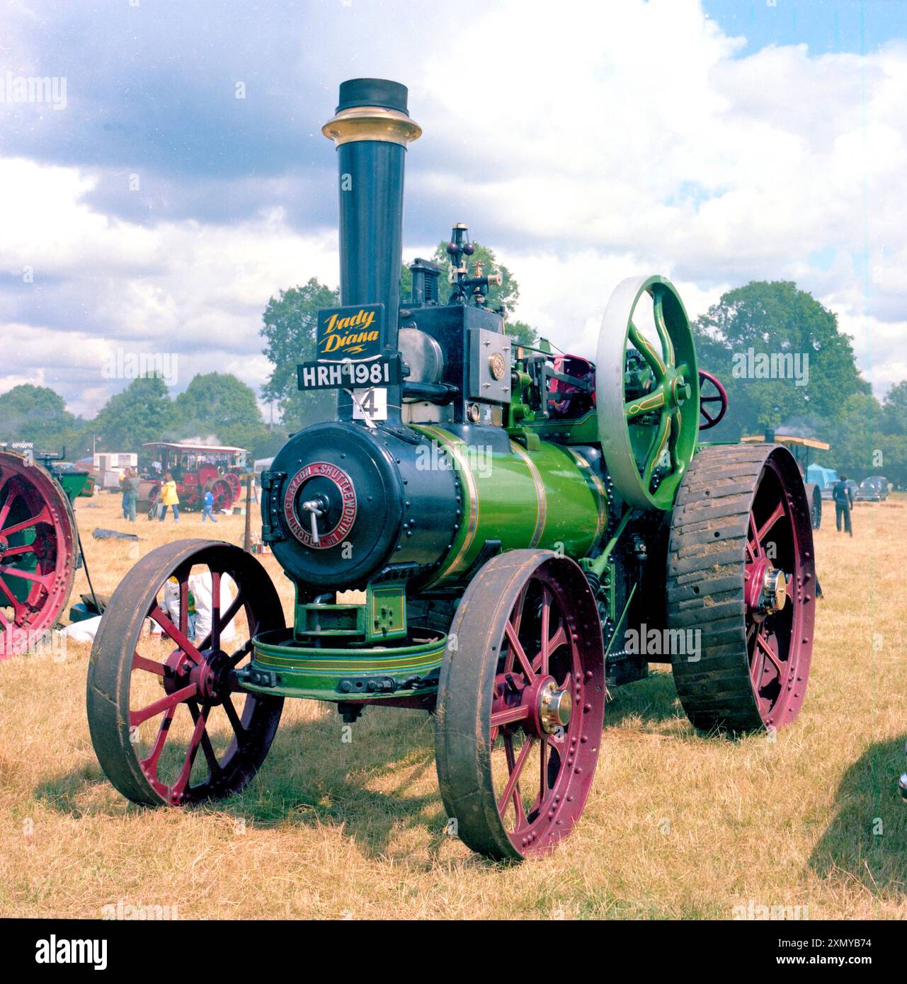 Moteur à usage général Clayton & Shuttleworth « Lady Diana » Banque D'Images