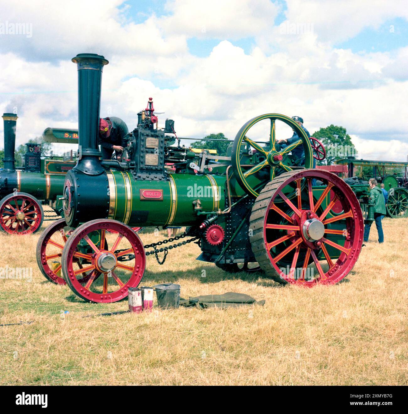 Moteur Burrell à usage général numéro 2921, « Violet » Banque D'Images