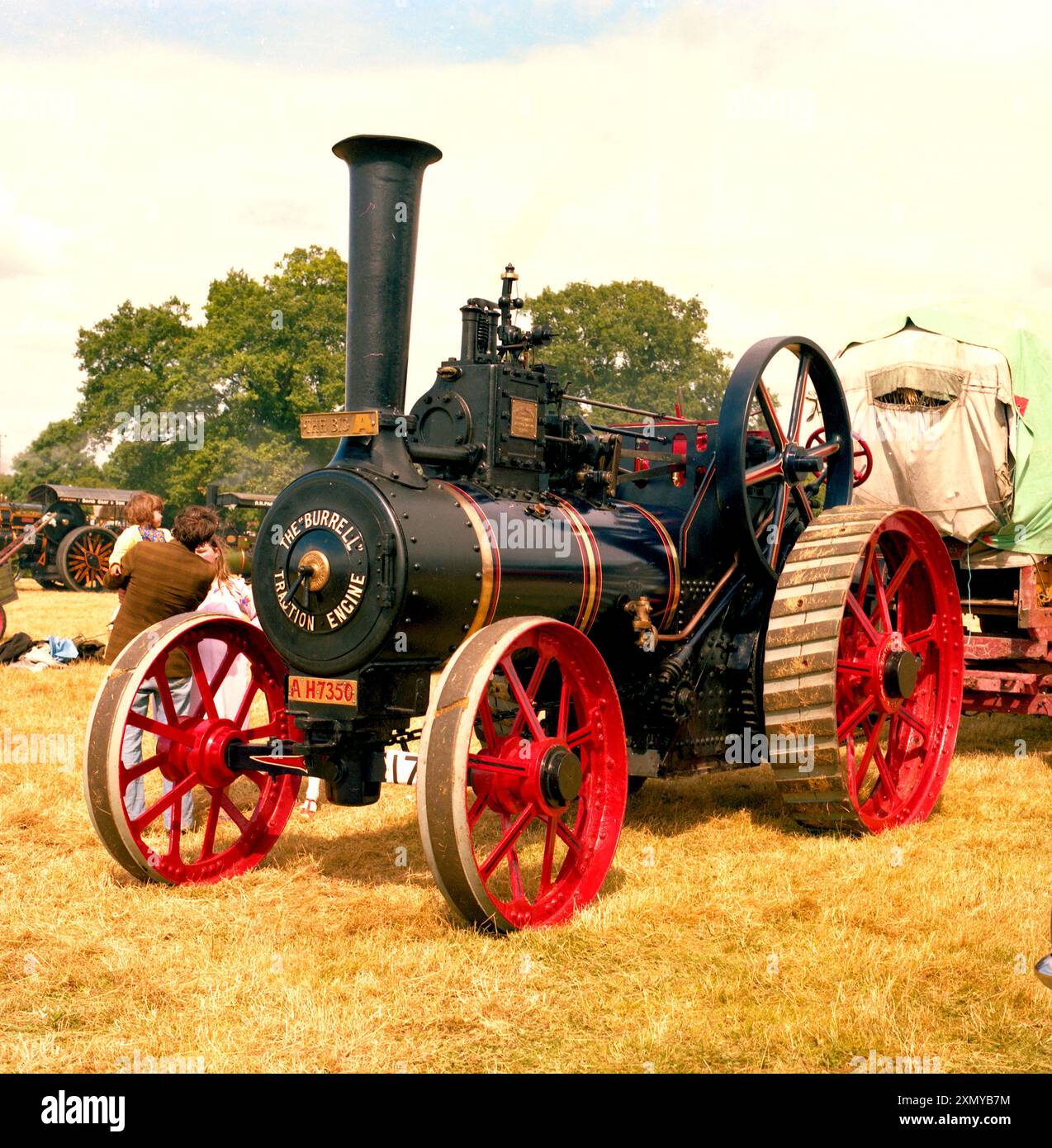 Moteur Burrell à usage général numéro 1563, « The Big A » Banque D'Images