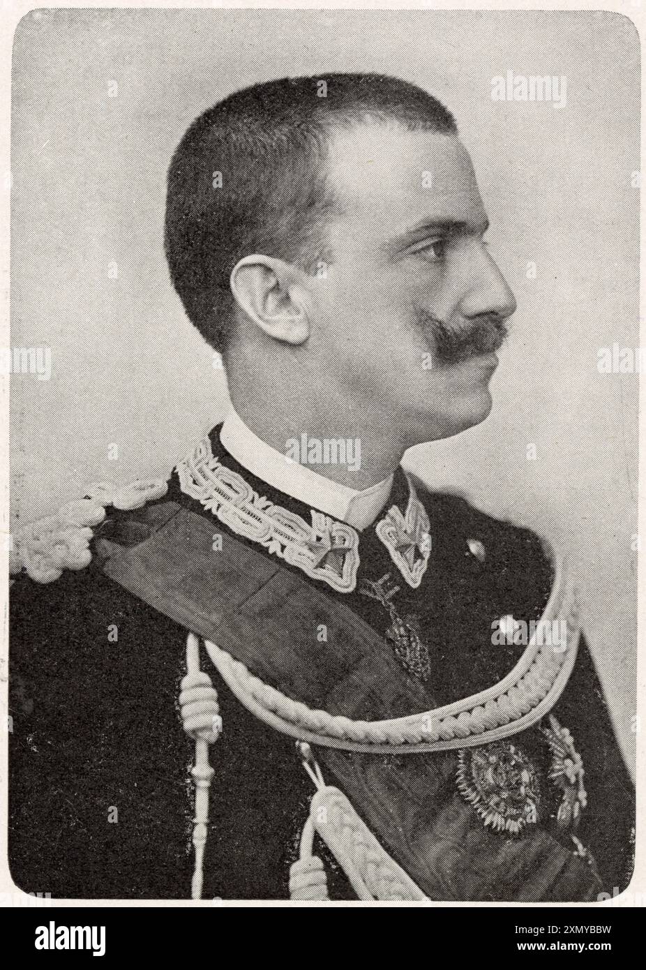 Roi Victor Emmanuel III Banque D'Images