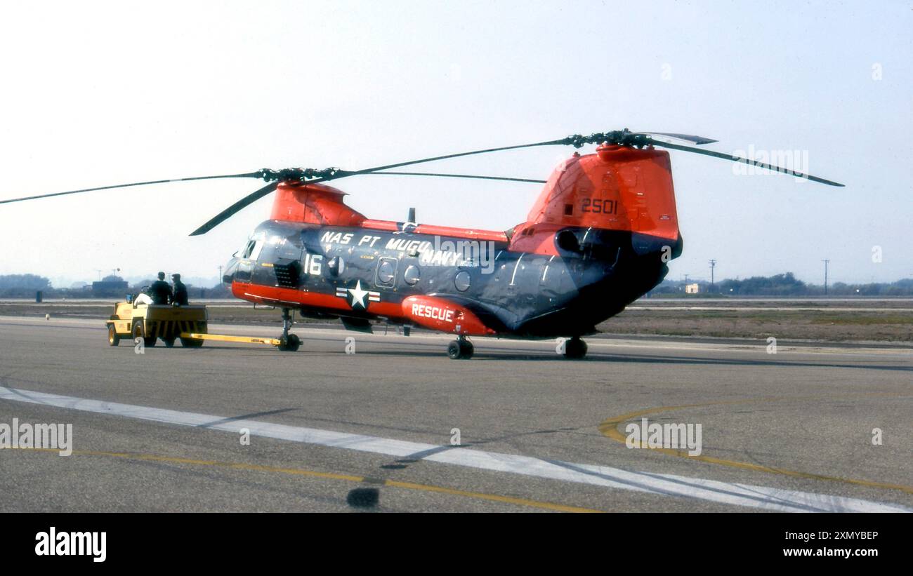 Boeing-Vertol HH-46D Sea Knight 152501 Banque D'Images