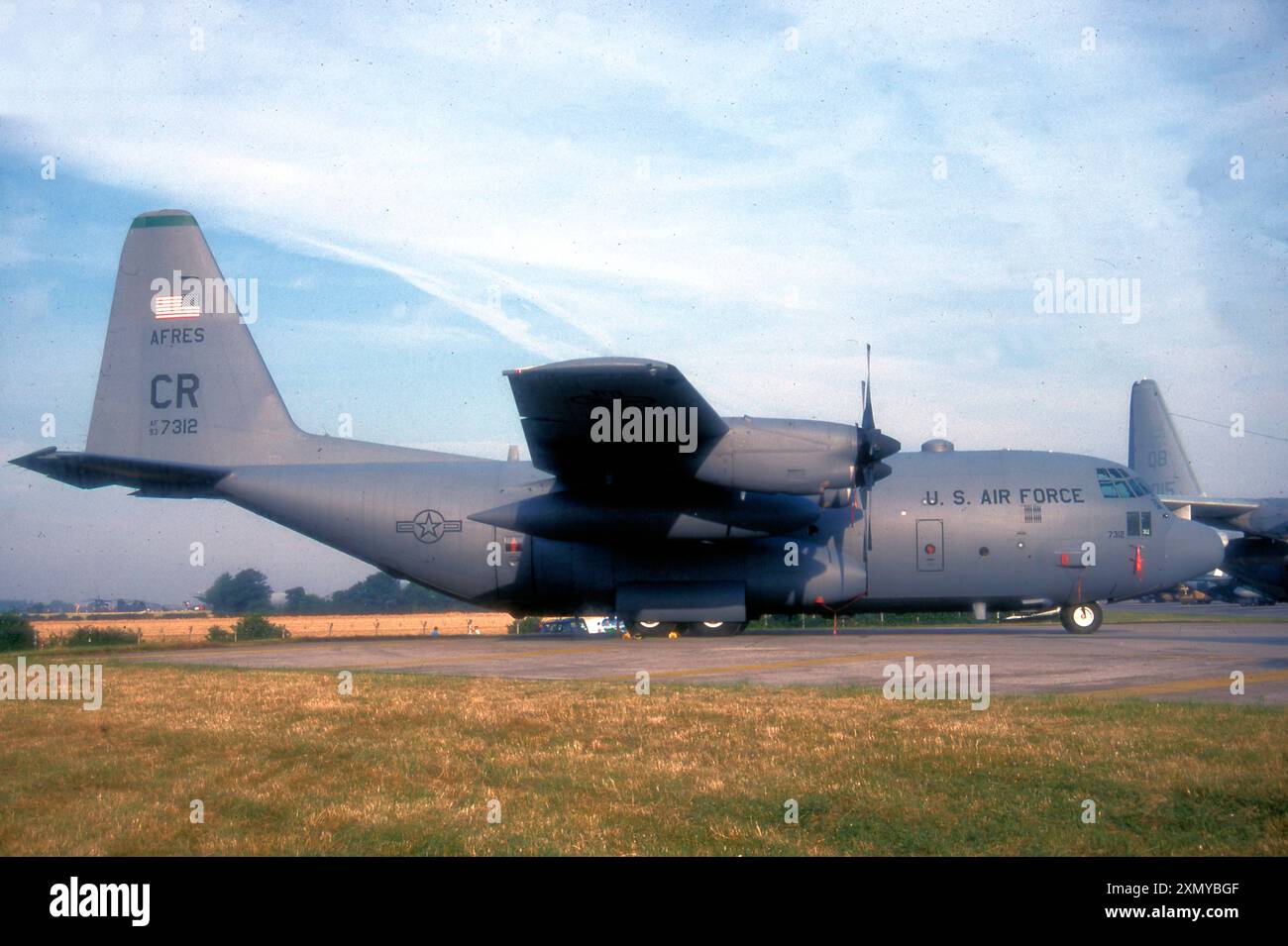 Lockheed C-130H Hercules 93-7312 Banque D'Images