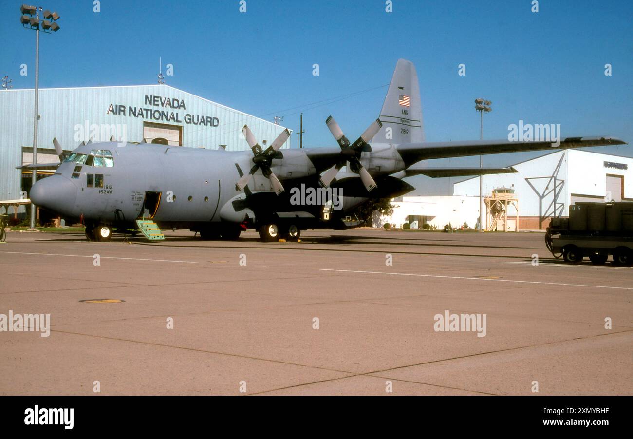 Lockheed C-130E Hercules 62-1812 Banque D'Images