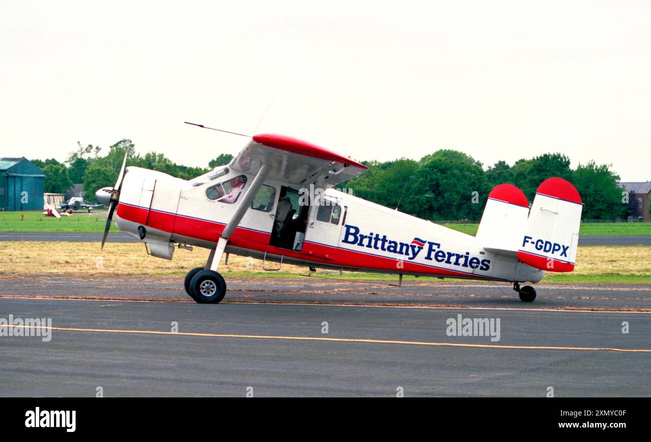 Max Holste MH-1521M Broussard F-GDPX Banque D'Images